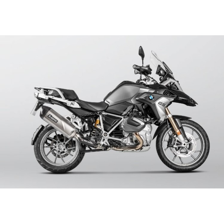 BMW R1250GS 2019-2023 Akrapovic Titanium Silencer Slip-On Kit - (Includes Carbon Heat Shield) - Road Legal BMW R1250GS 2019-2023 Akrapovic Titanium Silencer Slip-On Kit - (Includes Carbon Heat Shield) - Road Legal