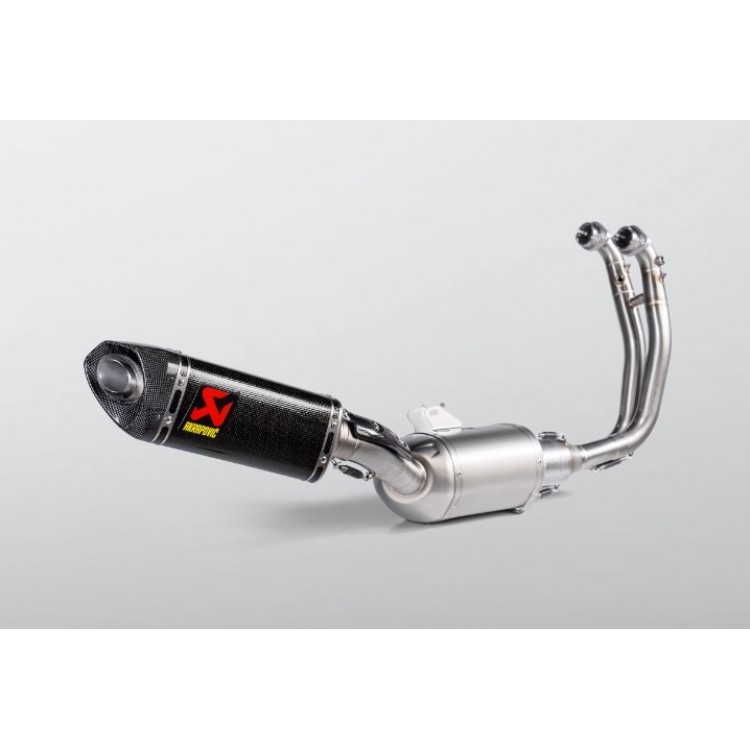 APRILIA RS660 2020-2023 Akrapovic Carbon Silencer Road legal 2-1 Full System - Road Legal APRILIA RS660 2020-2023 Akrapovic Carbon Silencer Road legal 2-1 Full System - Road Legal