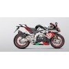 APRILIA RSV4 (1000cc) 2015-2016 Akrapovic Carbon Silencer Slip-On Kit (To OE headers) - Race Removable Baffle APRILIA RSV4 (1000cc) 2015-2016 Akrapovic Carbon Silencer Slip-On Kit (To OE headers) - Race Removable Baffle