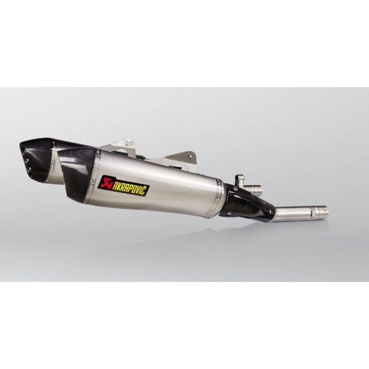 BMW K1600GT / GTL 2011-2023 Akrapovic Titanium Silencer Slip-On Kit (Includes Carbon Heat Shields) - Twin Conical - Road Legal BMW K1600GT / GTL 2011-2023 Akrapovic Titanium Silencer Slip-On Kit (Includes Carbon Heat Shields) - Twin Conical - Road Legal