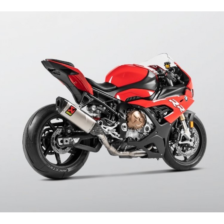 BMW M1000RR 2021-2023 Akrapovic Titanium Silencer Complete Stainless 4-2-1 System - Race