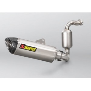 BMW G310GS  2017-2023 Akrapovic Stainless 1-1 Full System - Road Legal