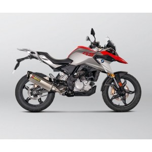 BMW G310GS 2017-2023 Akrapovic Stainless 1-1 Full System - Road Legal BMW G310GS 2017-2023 Akrapovic Stainless 1-1 Full System - Road Legal